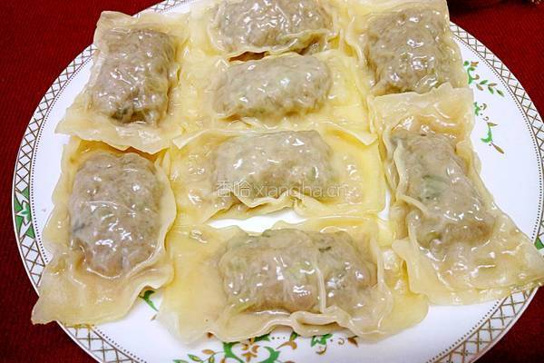 糖果蒸饺（芹菜猪肉馅儿）的做法图解18