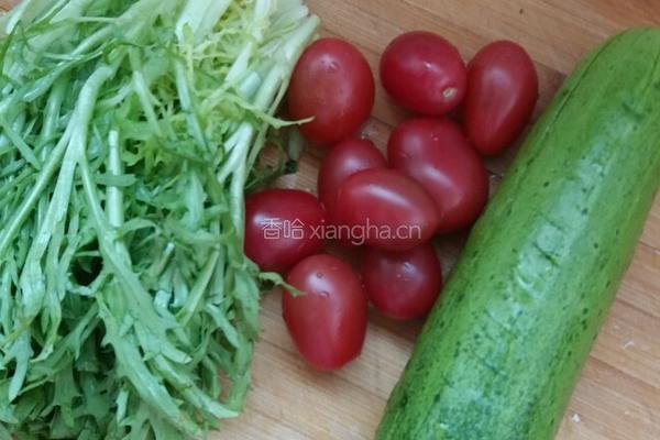 减肥大拌菜的做法图解1