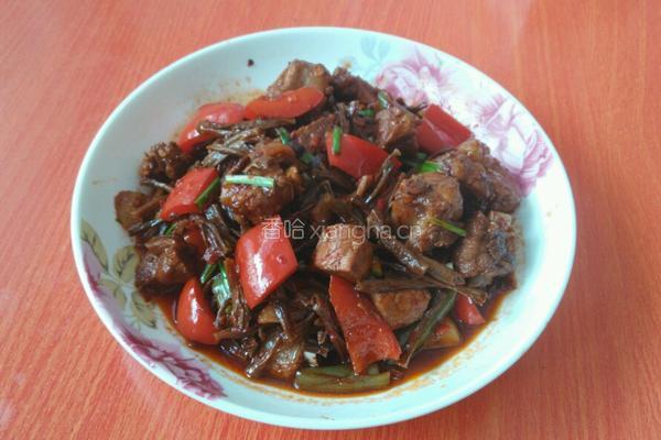 豆角炖排骨的做法图解9