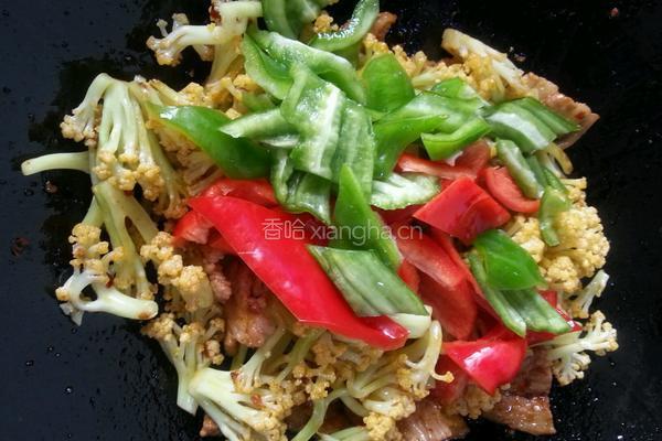 干锅五花肉菜花的做法图解12