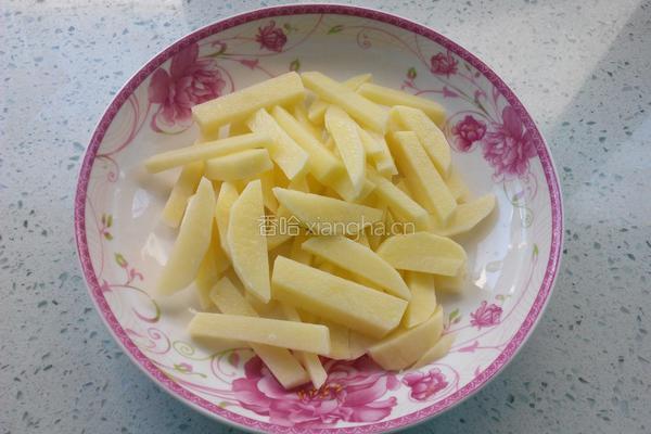 荠荠菜炖土豆的做法图解4