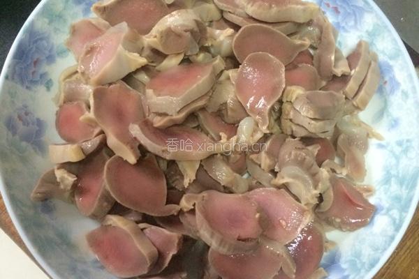 辣炒鸡胗的做法图解5