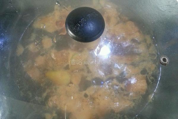 土豆烧肉的做法图解13