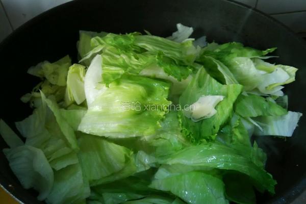 蚝油球生菜的做法图解4
