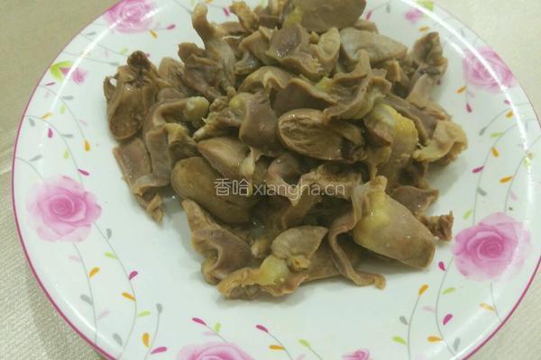 酸豆角炒鸡杂的做法图解7