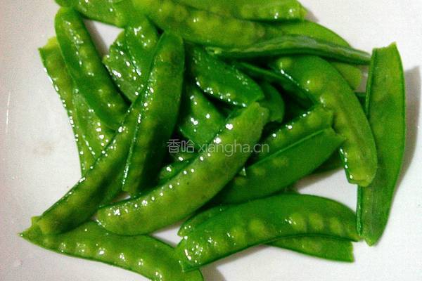 蚝汁口蘑荷兰豆的做法图解6