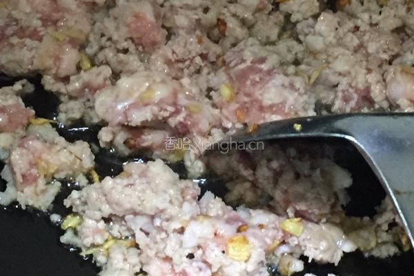 肉末酸豆角的做法图解3