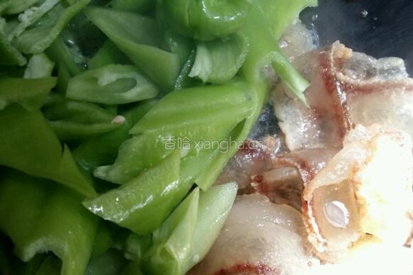 大辣椒炒肉的做法图解4