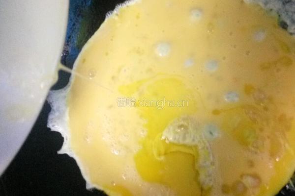 韭菜花炒蛋的做法图解4