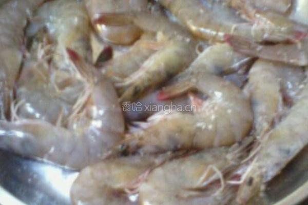 清蒸虾的做法图解2