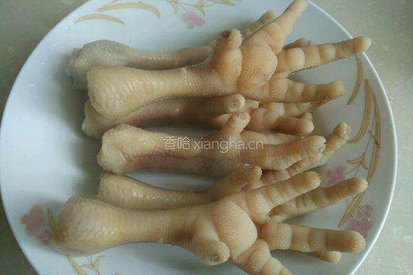 秘制红烧鸡爪的做法图解5
