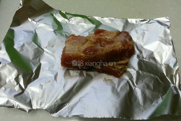 锡纸酱烤排骨的做法图解4
