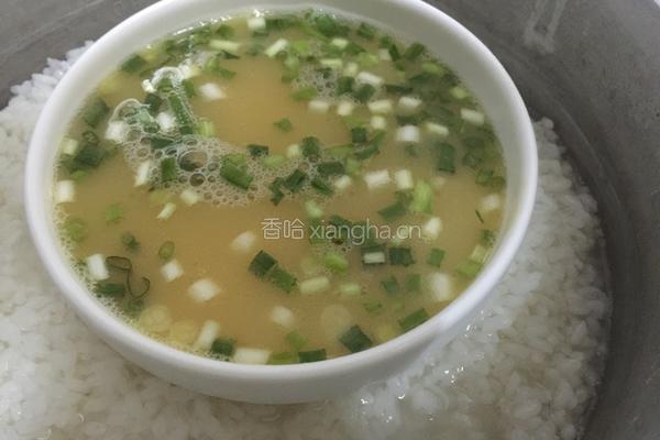 米汤鸡蛋羹的做法图解7