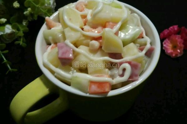 什锦土豆沙拉的做法图解9