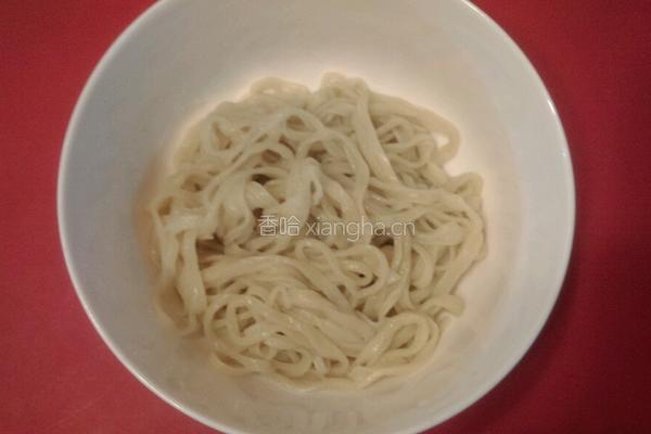 茄子打卤面的做法图解9