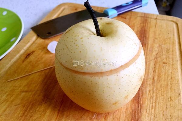 雪梨川贝炖冰糖的做法图解6