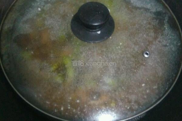 黄豆酱烧鲜毛豆的做法图解6