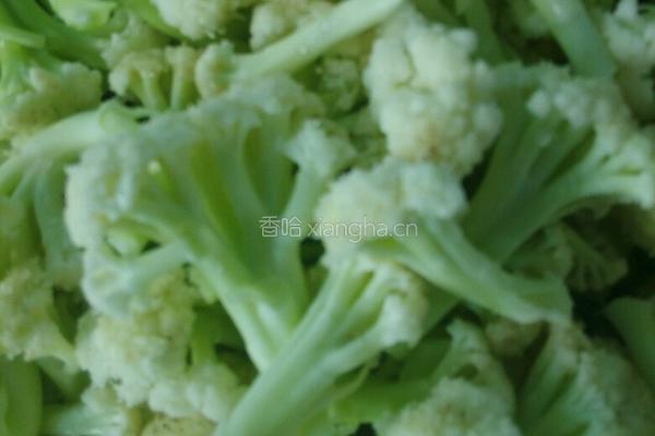 香辣干锅菜花的做法图解1