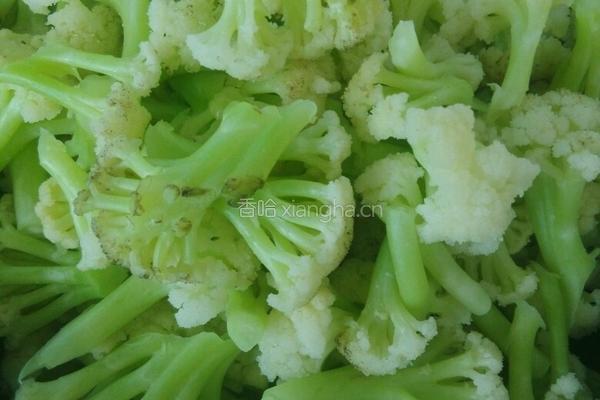香辣干锅菜花的做法图解3
