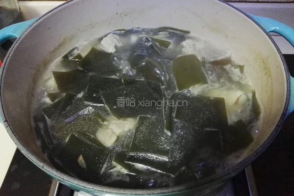 山药海带排骨汤的做法图解6