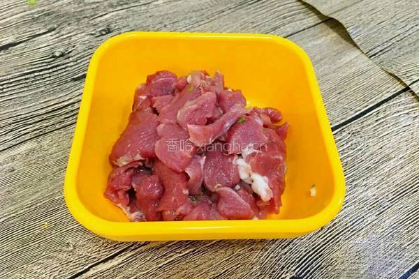 羊肉炒面的做法图解5