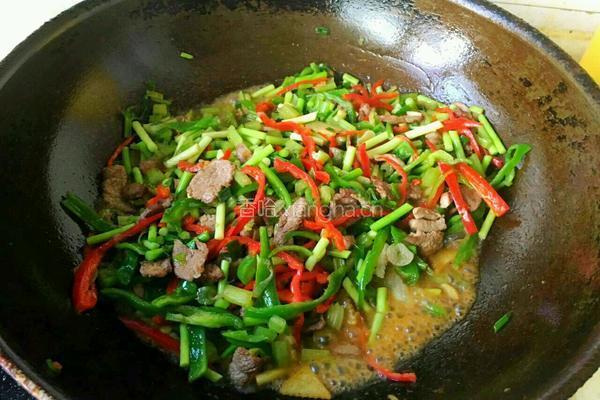 羊肉炒面的做法图解10