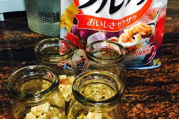 麦片牛奶布丁的做法图解6