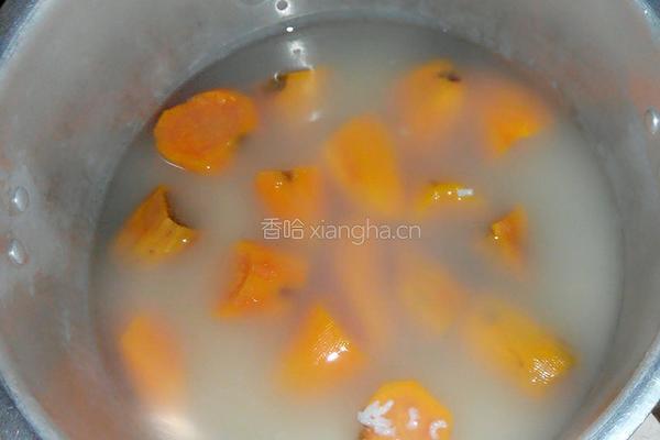 红薯粥的做法图解3