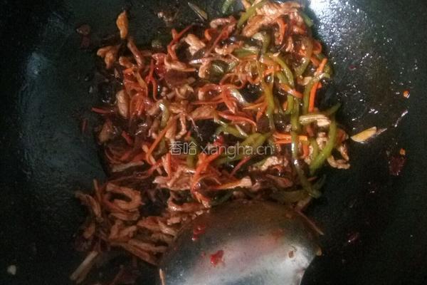 肉丝卷饼的做法图解10