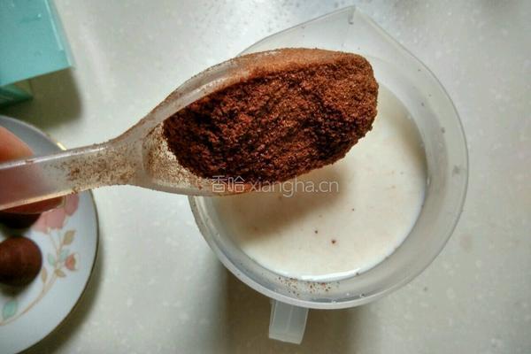 巧克力牛奶雪糕的做法图解4
