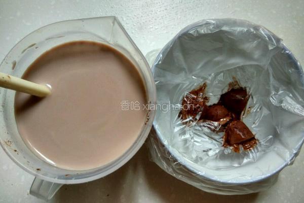 巧克力牛奶雪糕的做法图解5