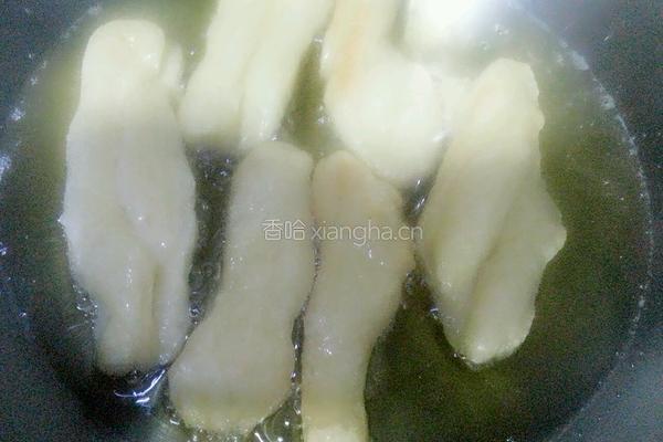 无矾油条的做法图解5