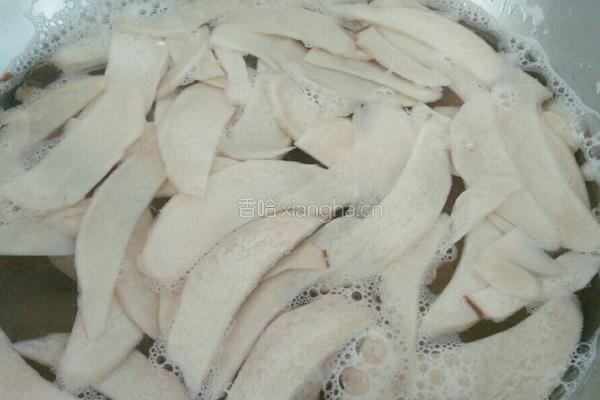 小白菜炒杏鲍菇的做法图解6