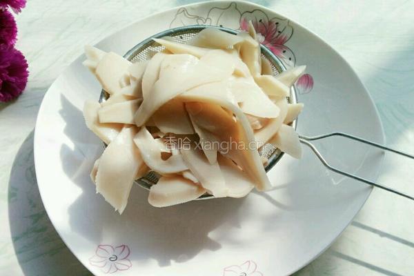 小白菜炒杏鲍菇的做法图解8
