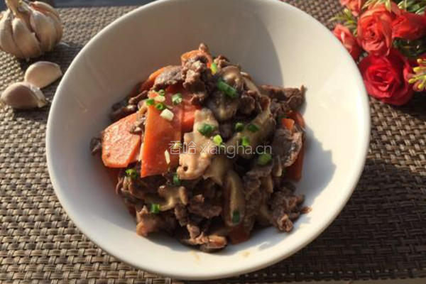 胡萝卜炒牛肉的做法图解9