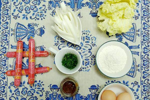 煎饼果子的做法图解1