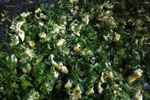 茴香苗素水饺的做法图解5
