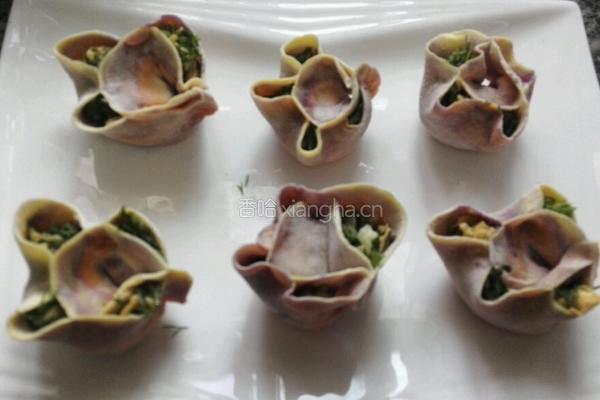 茴香苗素水饺的做法图解10
