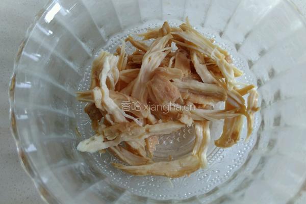 葱油鸡丝拌面的做法图解8