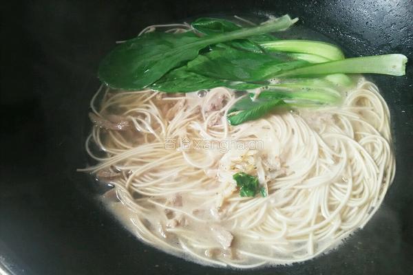肉丝面的做法图解7