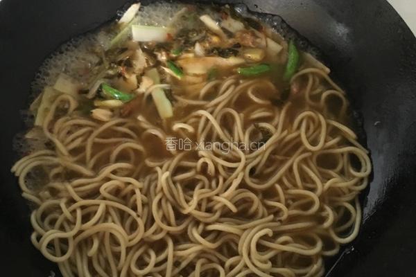 蒲瓜片儿川的做法图解7