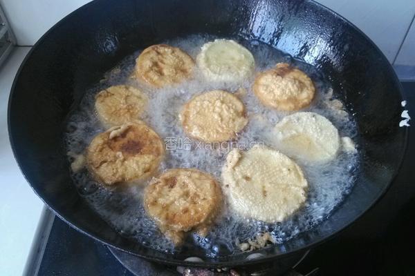 香酥炸茄盒的做法图解12