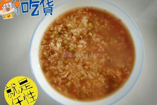绿豆粥的做法图解4