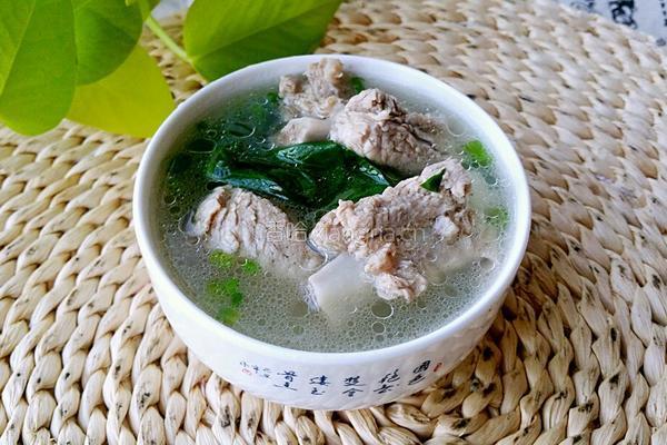 小白菜炖排骨的做法图解7