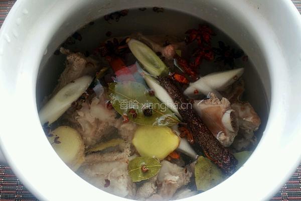 小白菜炖排骨的做法图解4