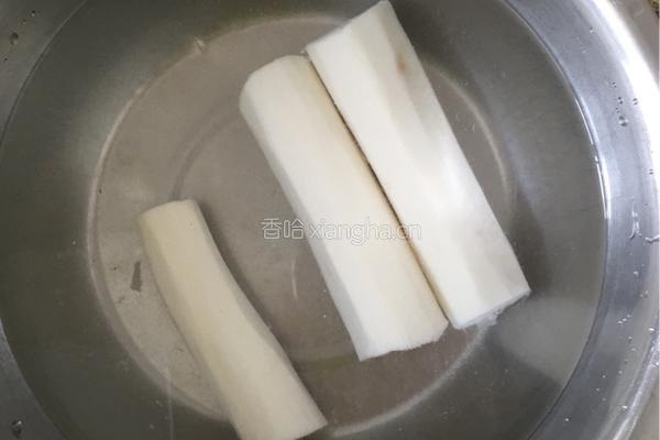 蓝莓山药花的做法图解2