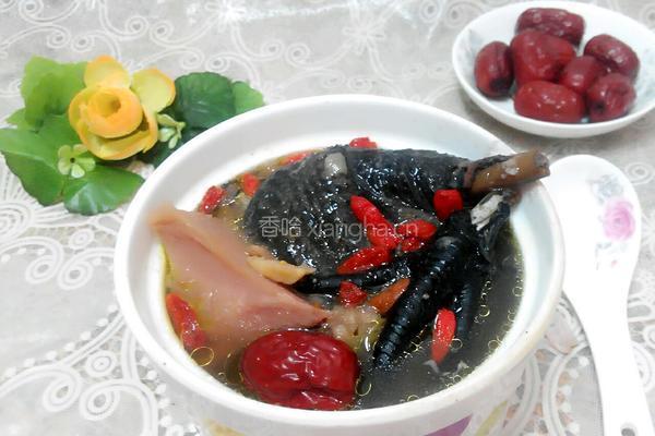 榴莲壳乌鸡汤的做法图解8