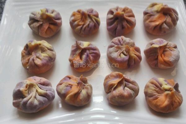 西葫芦鸡蛋素馅包子的做法图解11