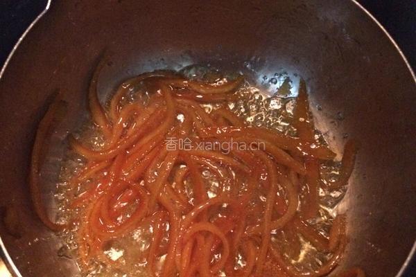 糖渍橙皮的做法图解4