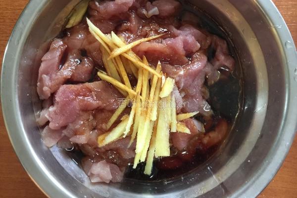 雪菜肉丝面的做法图解4